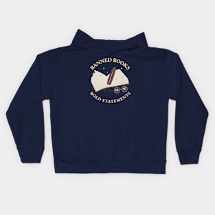 Banned Books Bold Statements Kids Hoodie